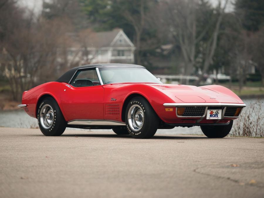 Chevrolet Corvette Stingray LT1 350/255 HP Convertible '1972